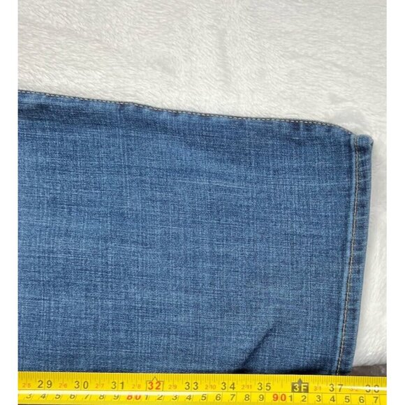 Levis Womens Jeans Classic Straight Sculpt Mid Rise Med Blue Plus Size 22W - Picture 11 of 16